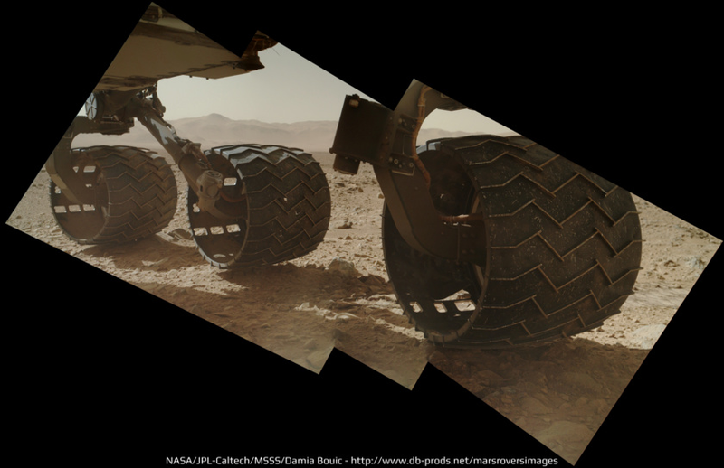 Illustration for article titled Curiosity's Wheels Are Falling Apart (And How We Can Solve It)